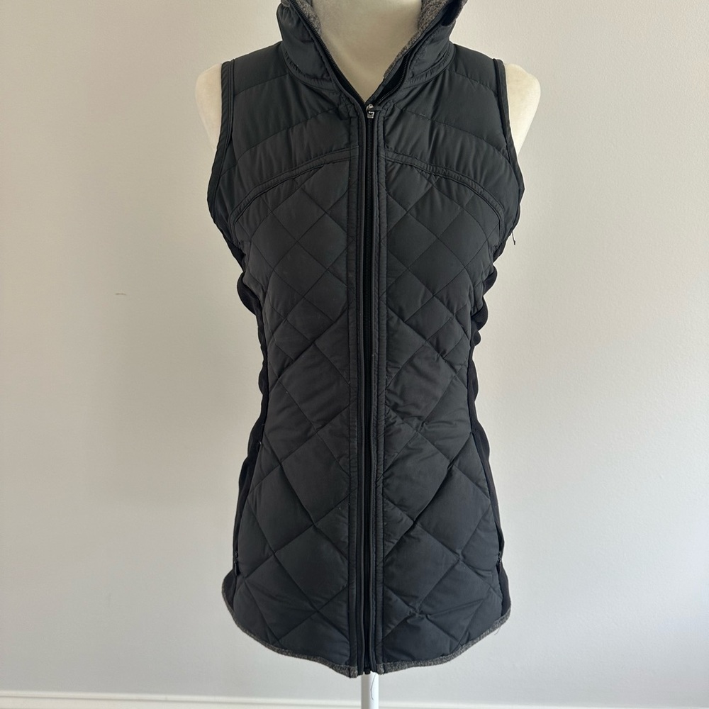 Lululemon Athletica Black Quilted Vest